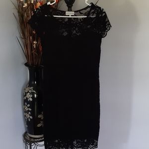 CI SONO Black lace dress
